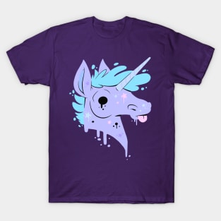 Starry Unicorn - Purple T-Shirt